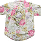 Vintage Short Circuit Shortsleeve Summer Shirt Floral Cotton M