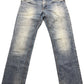 Y2K Dolce & Gabbana Bootcut Jeanshose Blau Baumwolle XXL