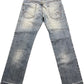 Y2K Dolce & Gabbana Bootcut Jeanshose Blau Baumwolle XXL