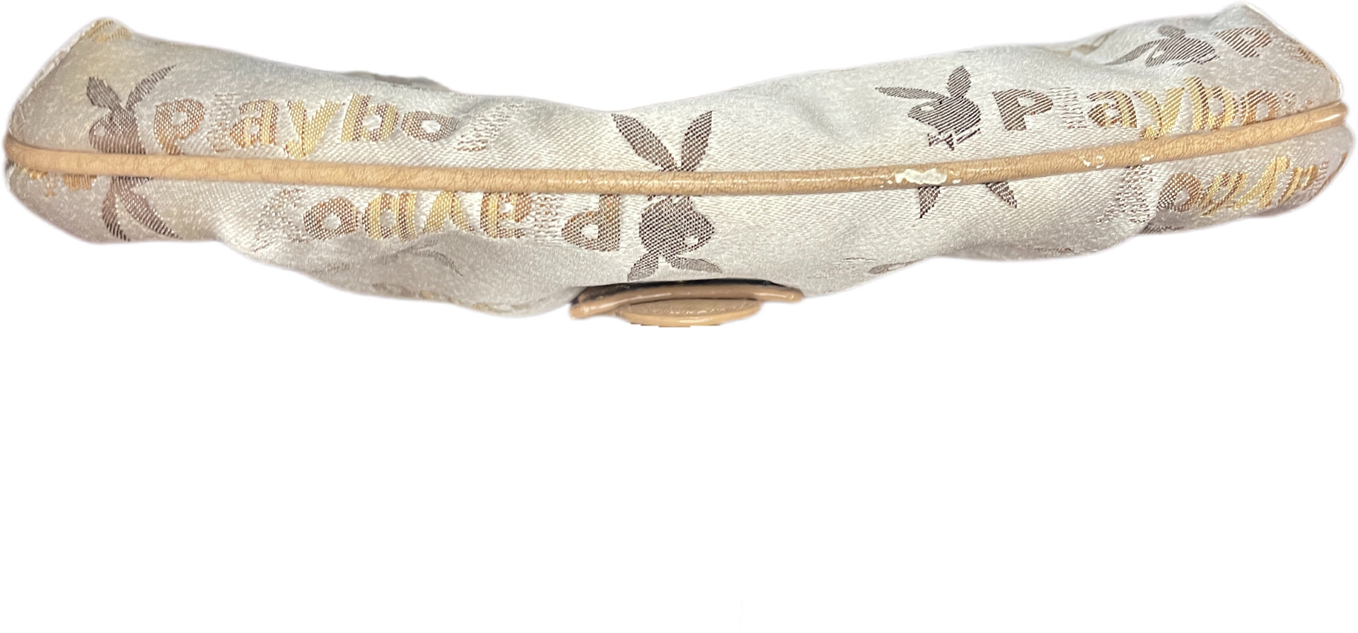 Y2K Deadstock Playboy Bag Beige and cream Synthetic leather and fabric 2007