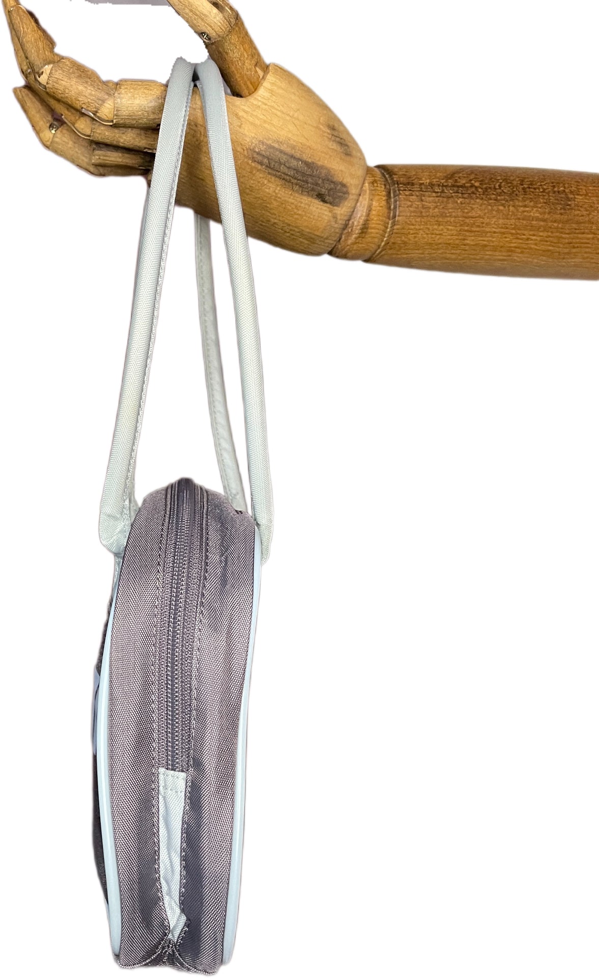Y2K Puma Bag Gray and White Synthetic