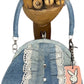 Y2K Deadstock Playboy Bag Light blue Denim & Synthetic 2005