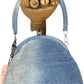 Y2K Deadstock Playboy Bag Light blue Denim & Synthetic 2005