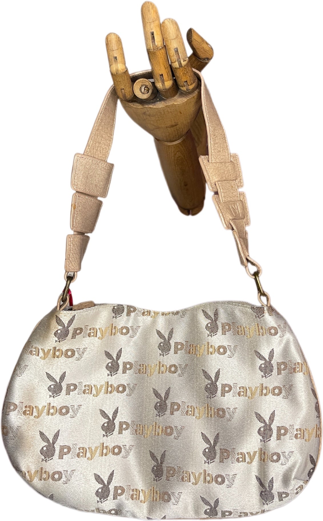 Y2K Deadstock Playboy Bag Beige and cream Synthetic leather and fabric 2007