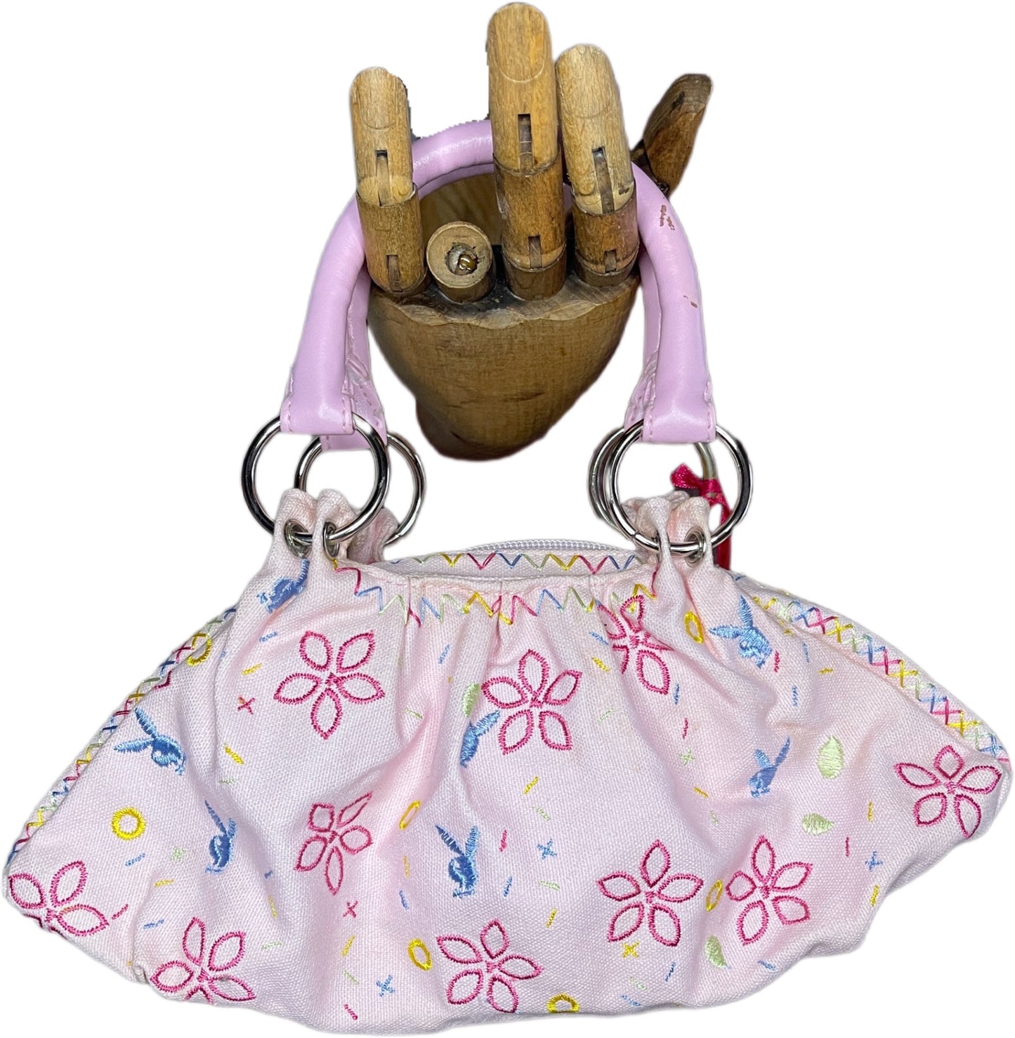 Y2K Deadstock Playboy Bag Pink Synthetic 2004