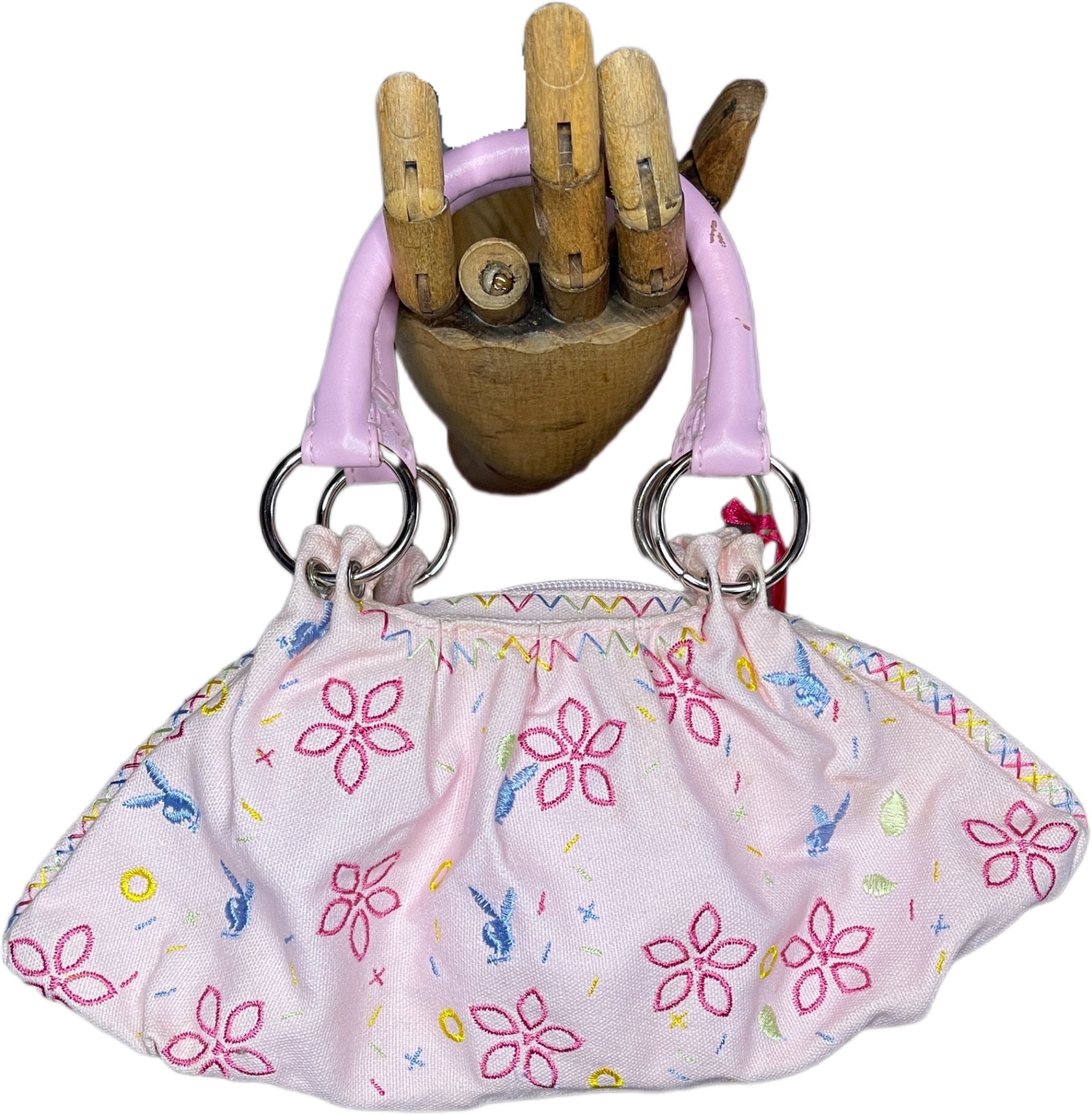 Y2K Deadstock Playboy Bag Pink Synthetic 2004