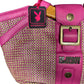 Y2K Deadstock Playboy Bag Pink Natural and Synthetic Materials 2004