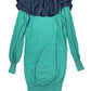 Vintage Manoush Long Sleeve Dress Green - M