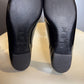 Vintage 2000s Louis Vuitton Black Patent Leather Ballerina Flats Made in Italy | EU37.5