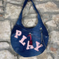 Y2K Playboy Shoulder Bag Denim Blue 2004 Deadstock
