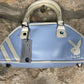 Y2K Playboy Mini Handbag Blue Deadstock 2003