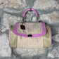 Y2K Playboy Hand Bag Beige Pink Deadstock 2004