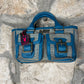 Y2K Playboy Hand Bag Beige Turquoise Deadstock 2004