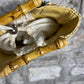 Y2K Playboy Hand Bag Jute Creme Deadstock 2004