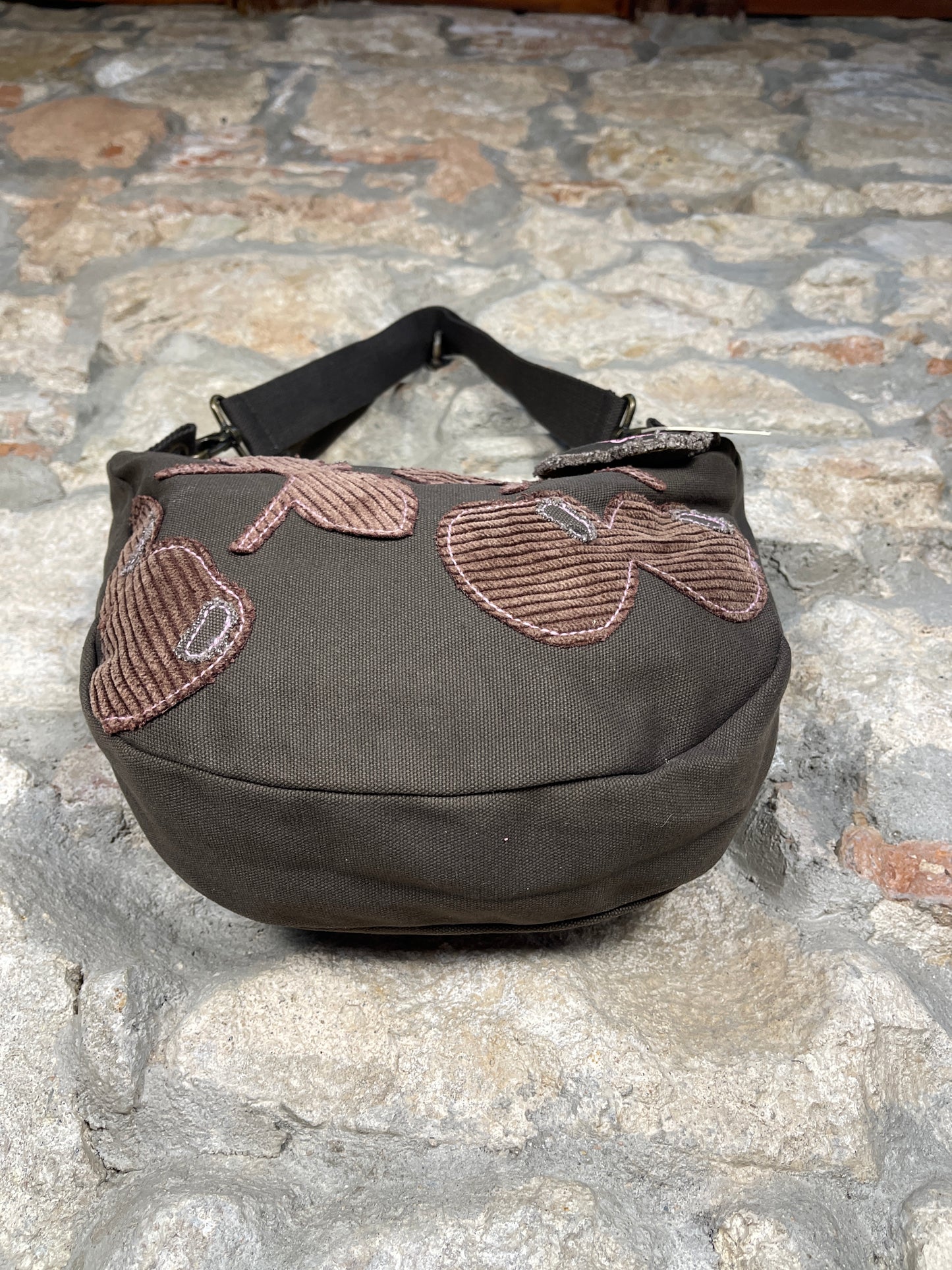 Y2K Pacha Shoulder Bag Brown Deadstock 2000s