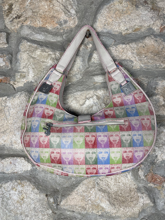 Y2K Playboy Shoulder Bag Faces Deadstock 2004