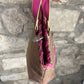 Y2K Playboy Beach Shoulder Bag Pink Beige Deadstock 2004