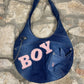 Y2K Playboy Shoulder Bag Denim Deadstock 2004