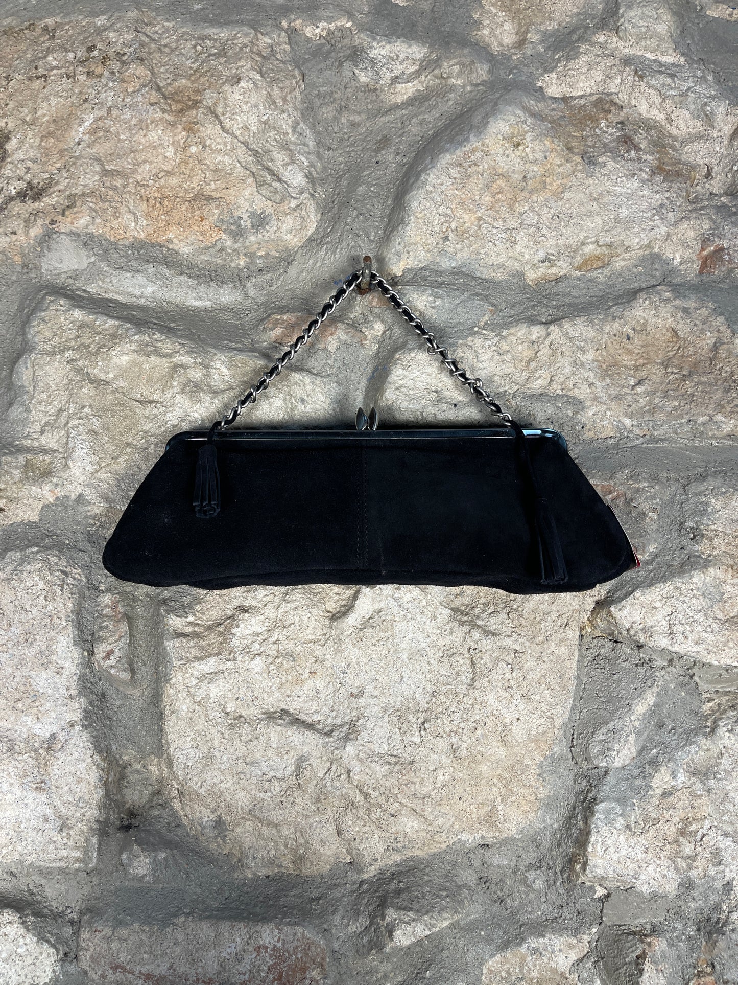 Y2K Playboy Hand Bag Black Deadstock 2004
