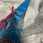 Y2K PLayboy Shoulder Bag Jute Blue Brown Deadstock 2004