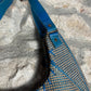 Y2K PLayboy Shoulder Bag Jute Blue Brown Deadstock 2004