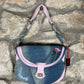 Y2K Playboy Shoulder Bag Denim Blue Pink Deadstock 2004