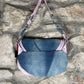 Y2K Playboy Shoulder Bag Denim Blue Pink Deadstock 2004