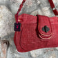 Y2K Playboy Shoulder Bag Red Deadstock 2004