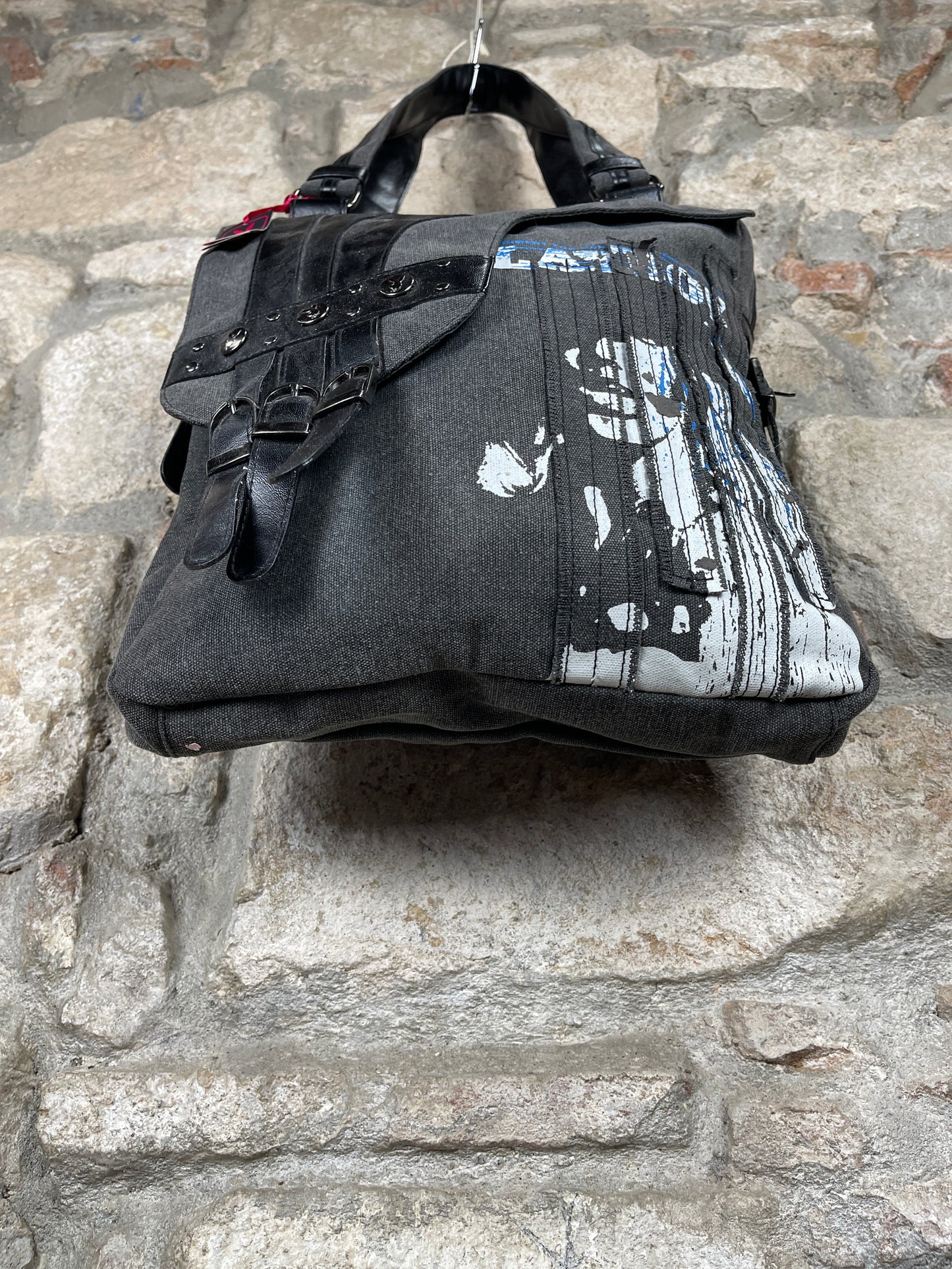 Y2K Playboy Shoulder Bag Gray Deadstock 2004