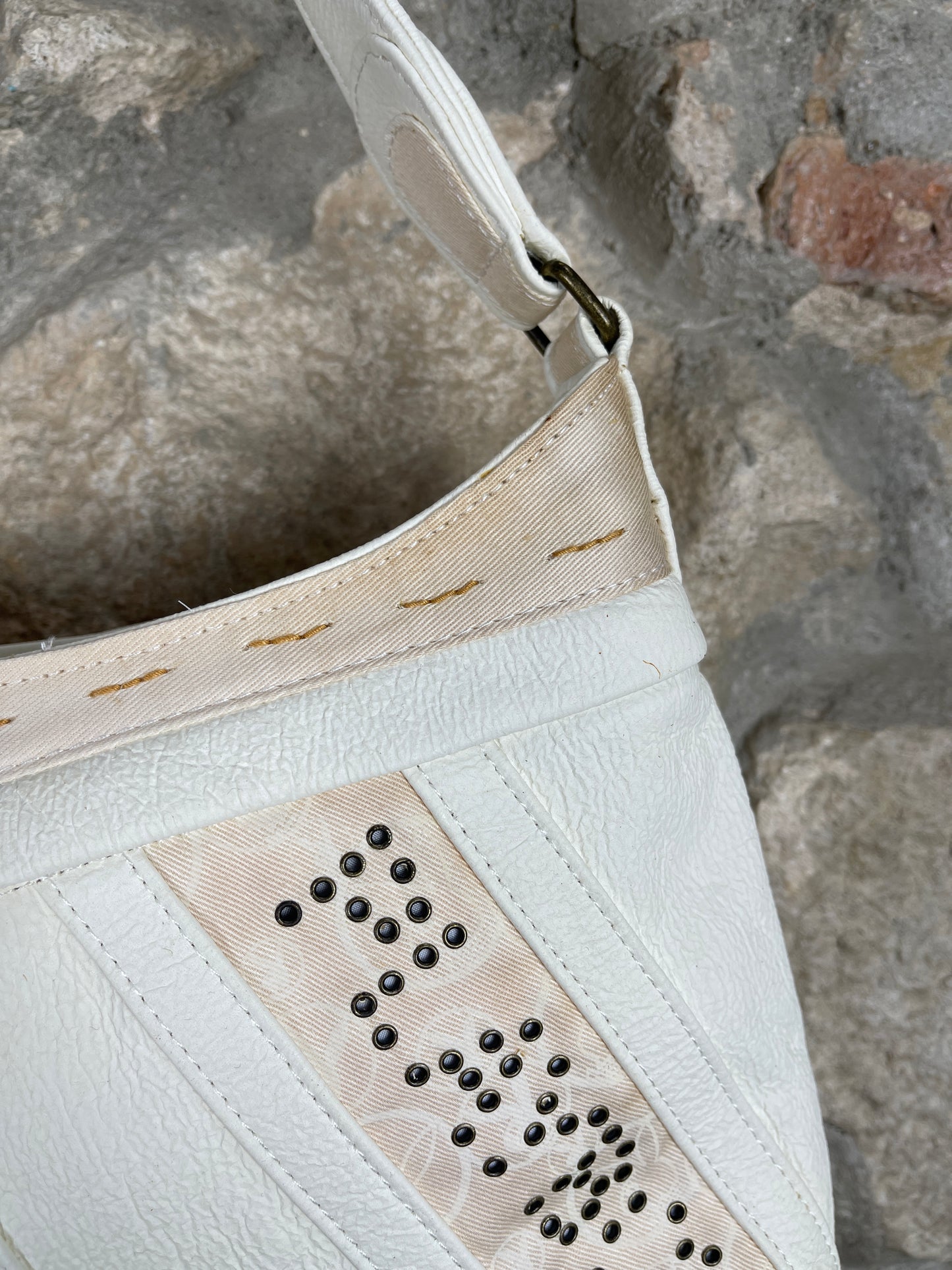 Y2K Playboy Shoulder Bag White Deadstock 2008