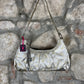 Y2K Playboy Shoulder Bag Creme Deadstock 2007