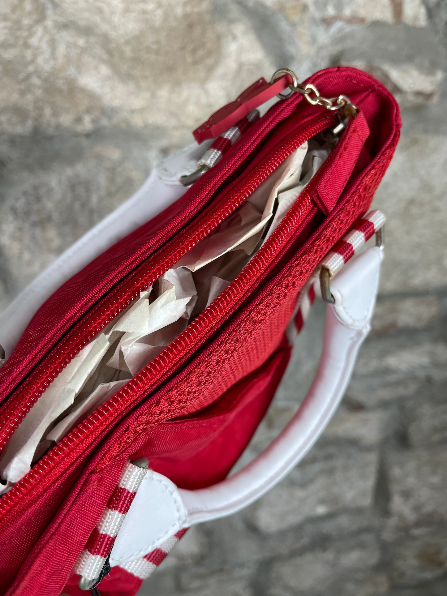 Y2K Playboy Hand Bag Red 2004