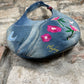 Y2K Playboy Denim Shoulder Bag Blue Deadstock 2004