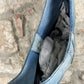 Y2K Playboy Denim Shoulder Bag Blue Deadstock 2004