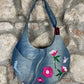 Y2K Playboy Shoulder Bag Denim Blue Deadstock 2007
