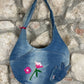 Y2K Playboy Shoulder Bag Denim Blue Deadstock 2007