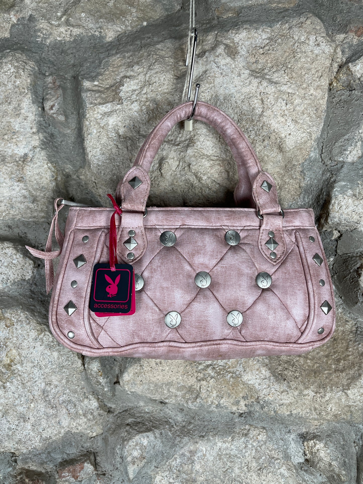 Y2K Playboy Hand Bag Pink Deadstock 2004