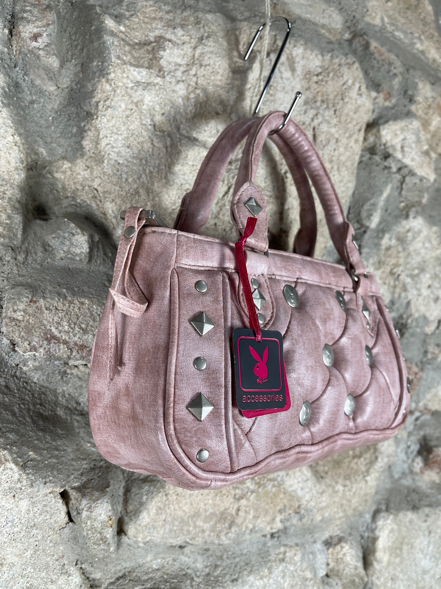 Y2K Playboy Hand Bag Pink Deadstock 2004