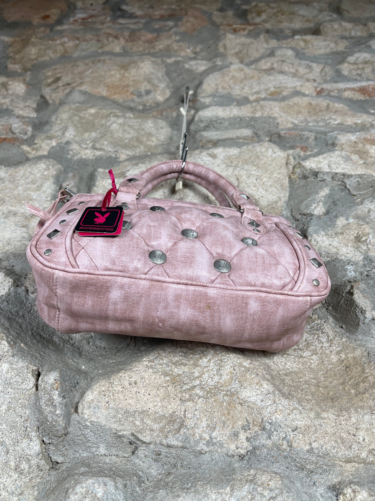 Y2K Playboy Hand Bag Pink Deadstock 2004