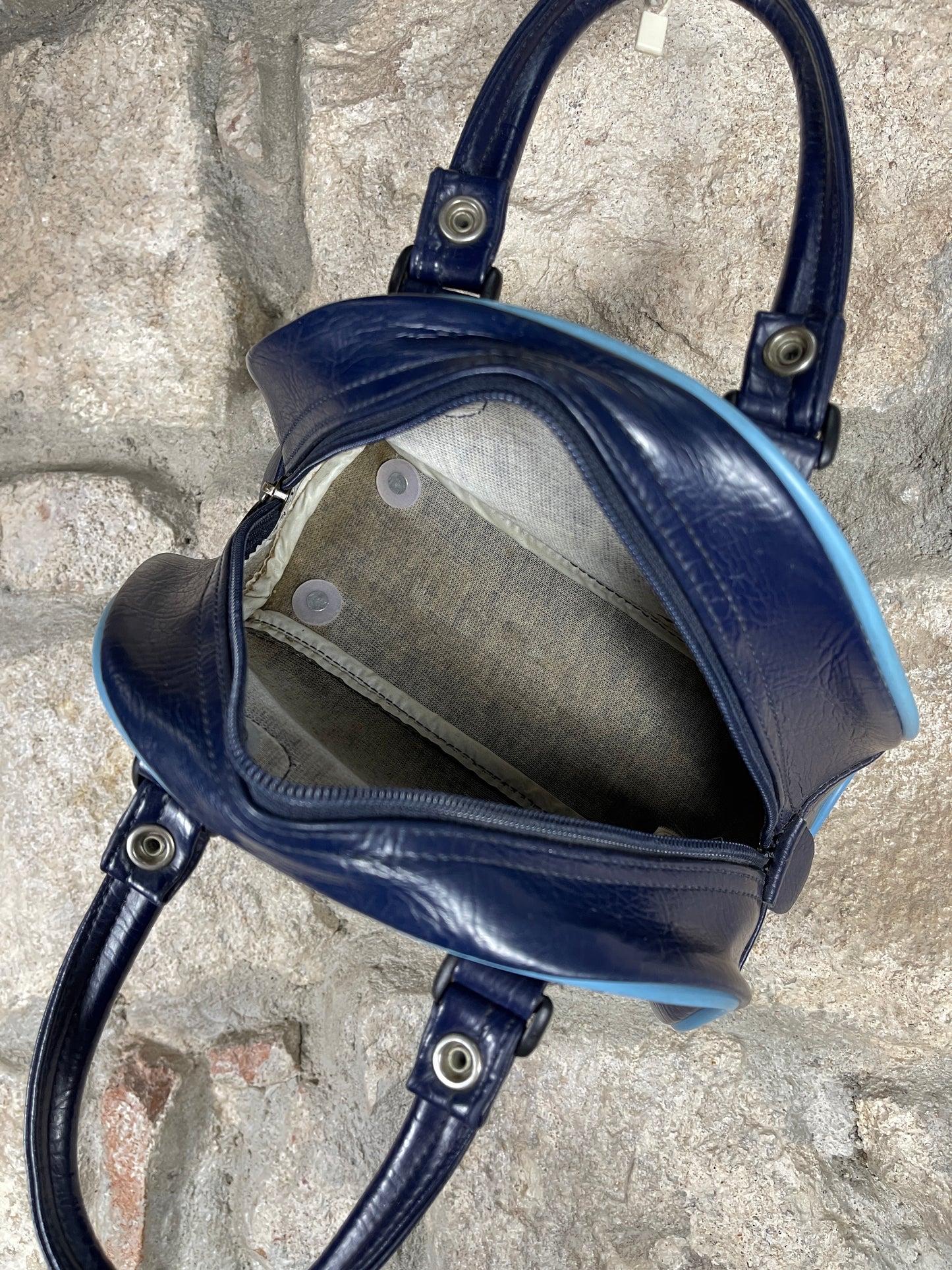 Y2K Puma Hand Bag Blue 2000s