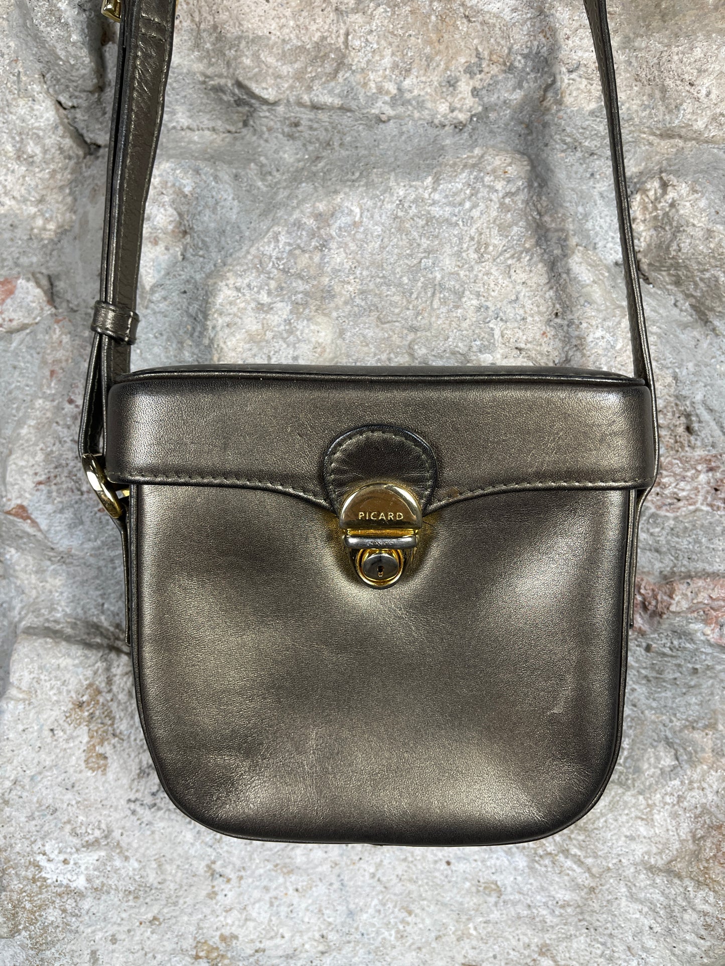 Vintage Picard Shoulder Bag Bronze