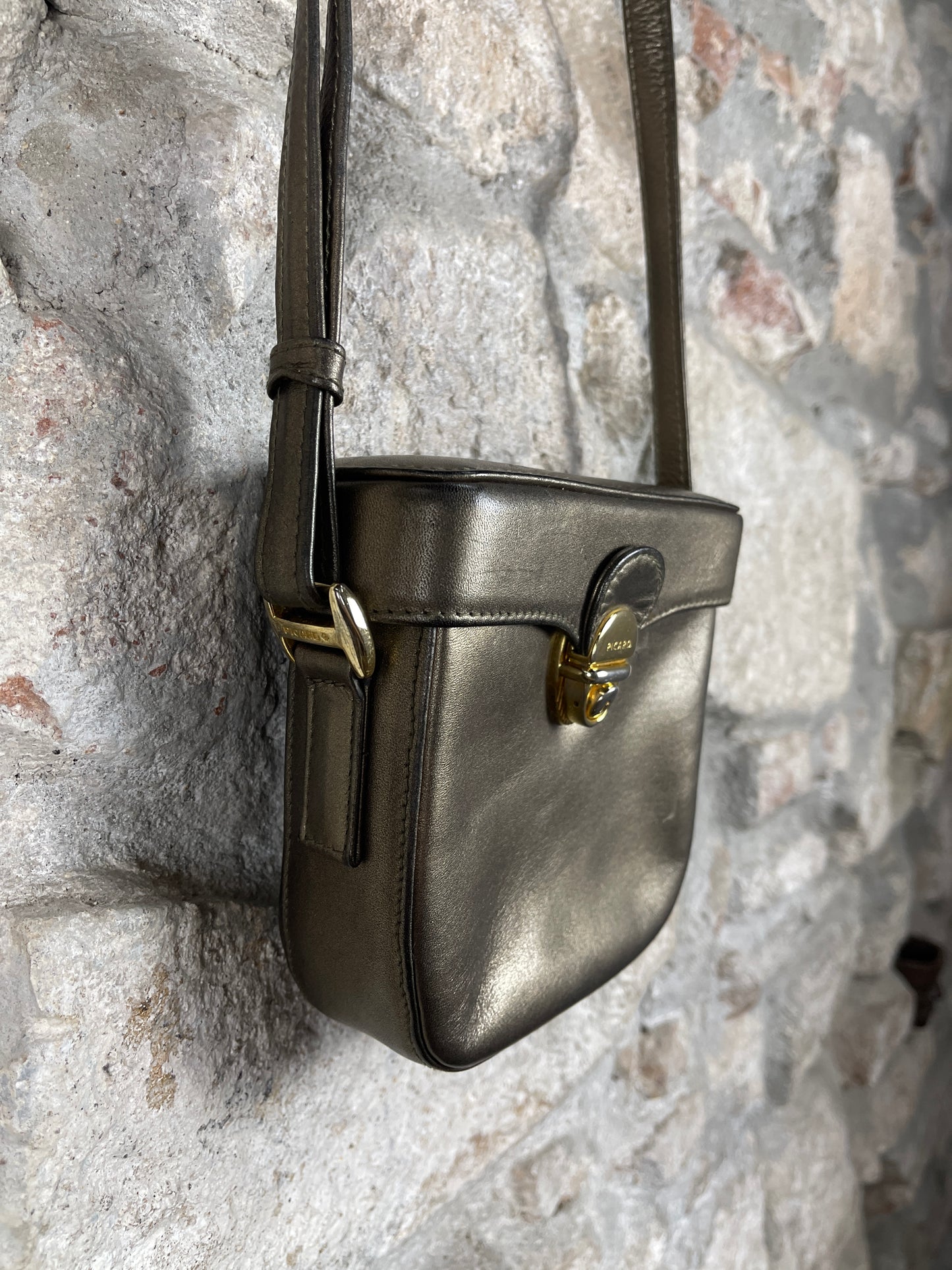 Vintage Picard Shoulder Bag Bronze