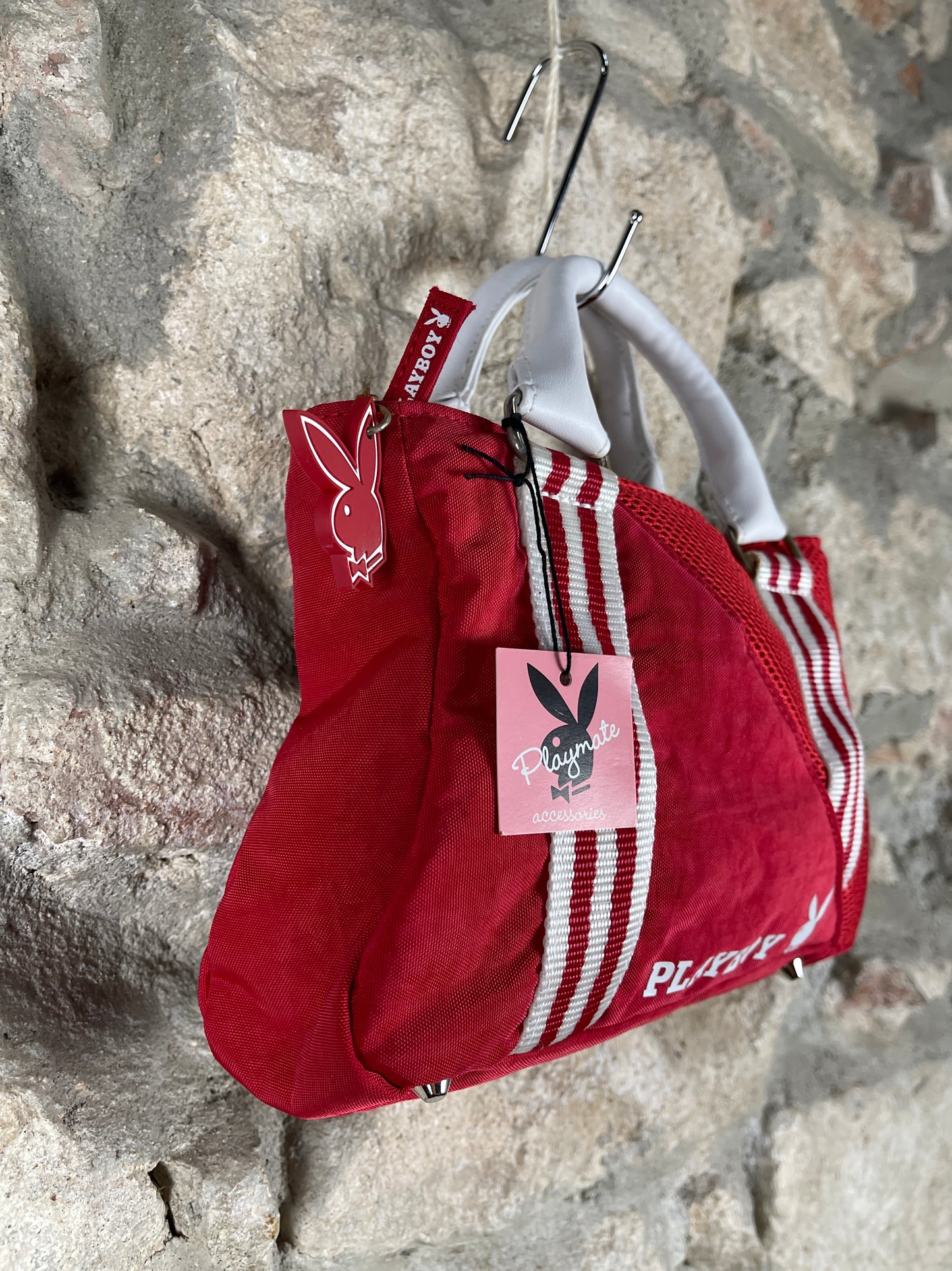 Y2K Playboy Hand Bag Red 2004