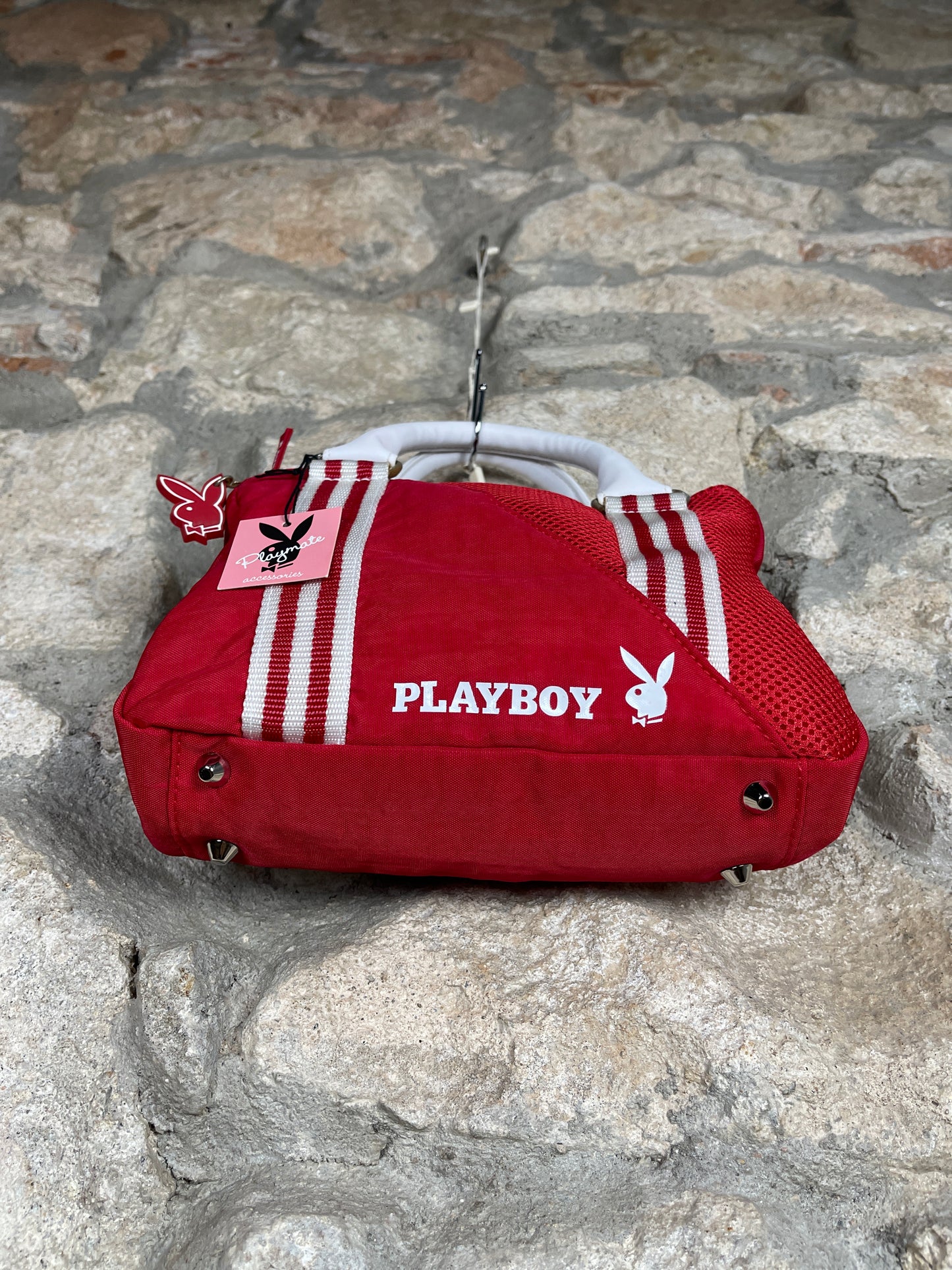Y2K Playboy Hand Bag Red 2004