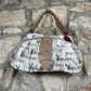 Y2K Playboy Shoulder Bag Creme Beige Deadstock 2008