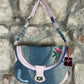 Y2K Playboy Shoulder Bag Denim Blue Pink Deadstock 2004