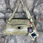 Y2K Playboy Shoulder Bag Beige Shiny with Mirror Deadstock 2007