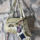 Y2K Playboy Shoulder Bag Beige Shiny with Mirror Deadstock 2007