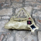 Y2K Playboy Shoulder Bag Beige Shiny with Mirror Deadstock 2007