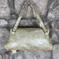 Y2K Playboy Shoulder Bag Beige Shiny with Mirror Deadstock 2007
